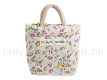 Pocket Spring Floral Tote Bag
