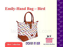 My Little Shoebox Emily-Hand Bag - Bird