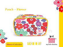 My Little Shoebox Pouch - Flower