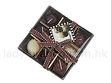 Chocolate Scented Candle Gift Box