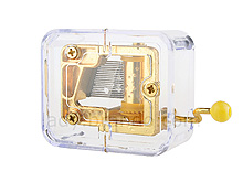 Transparent Mini Music Box