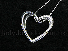 Heart-to-Heart Crystal Necklace