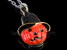 USB Pumpkin Necklace Flash Drive