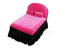 Shocking Pink Bed Style Jewel Box