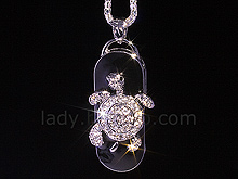 USB Jewel Tortoise Necklace Flash Drive