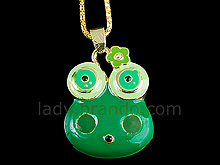 USB Frog Necklace Flash Drive