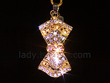 USB Jewel Classical Pendant Necklace Flash Drive II