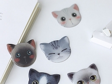 Cute Cat Head Mini Mirror