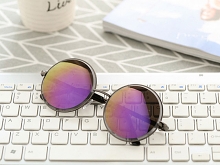 Retro Round Baskets Sunglasses