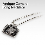 Antique Camera Long Necklace