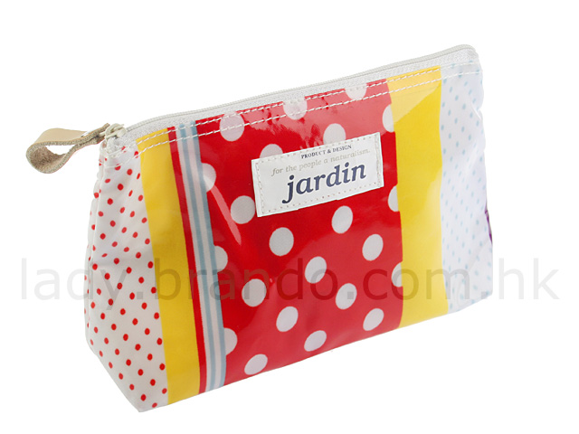 Colorful Dotted Print Cosmetic Bag