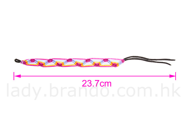 Patterned Fabric Hand Strap