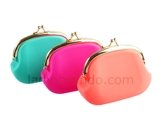 Colourful Silicone Little Purse