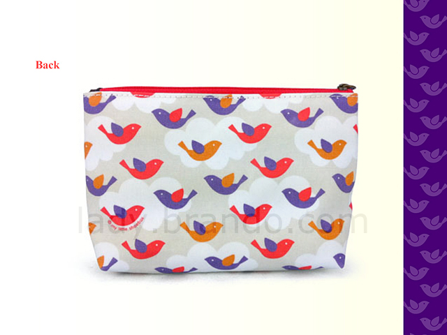 My Little Shoebox Two Zipper Pouch - Bird