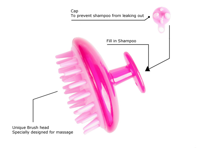 Massage and Shampoo Brush