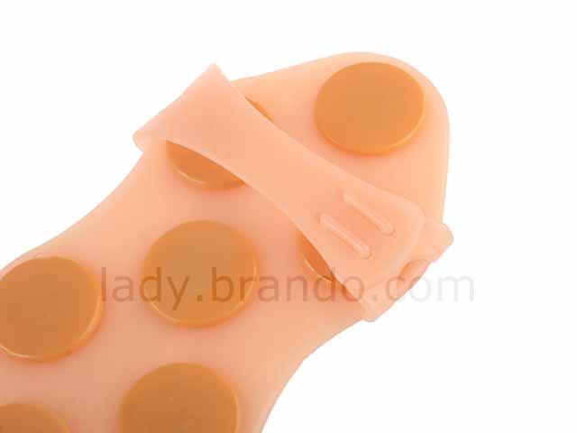 Silicone Massager with Magnetic Knob