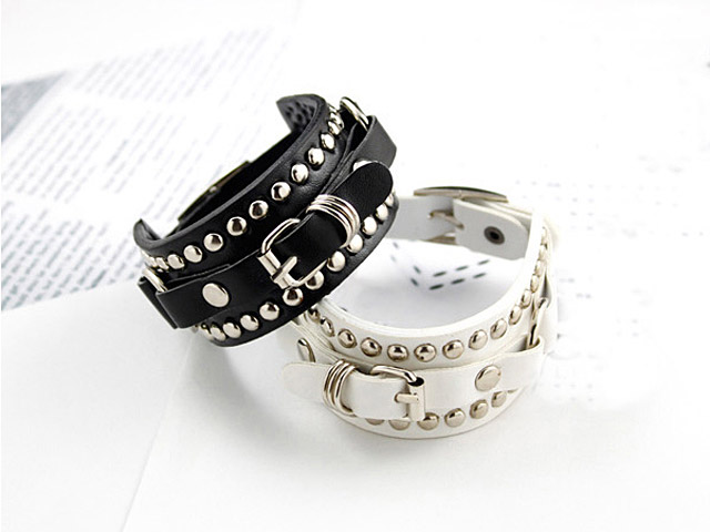 Rivets Belt Buckle Bracelet