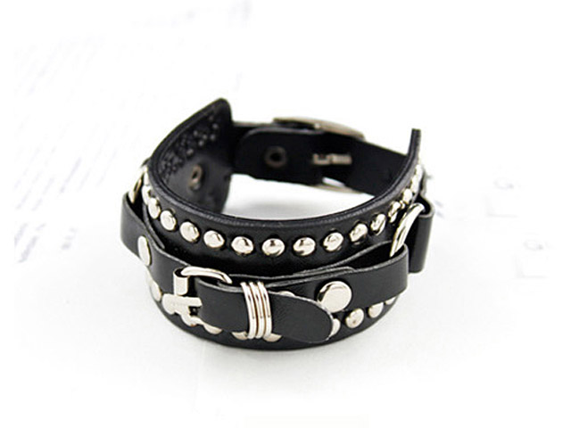 Rivets Belt Buckle Bracelet