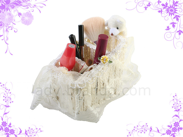 Little Bear Lace Basket