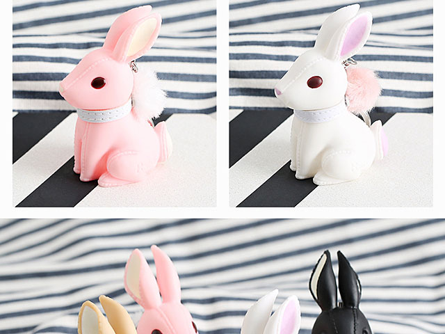 Cute Rabbit Keychain