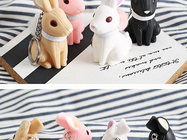 Cute Rabbit Keychain