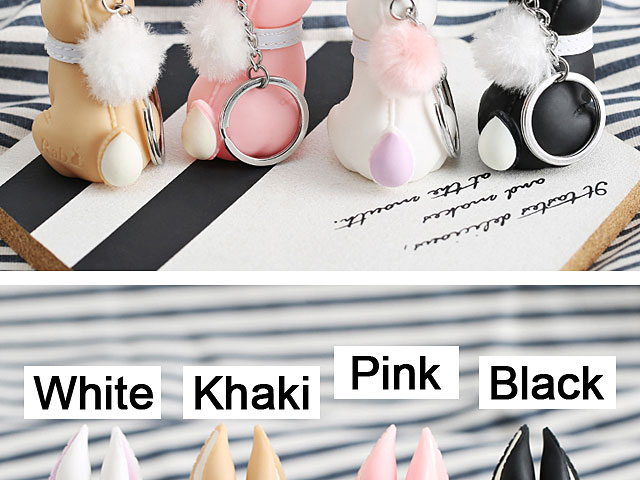 Cute Rabbit Keychain