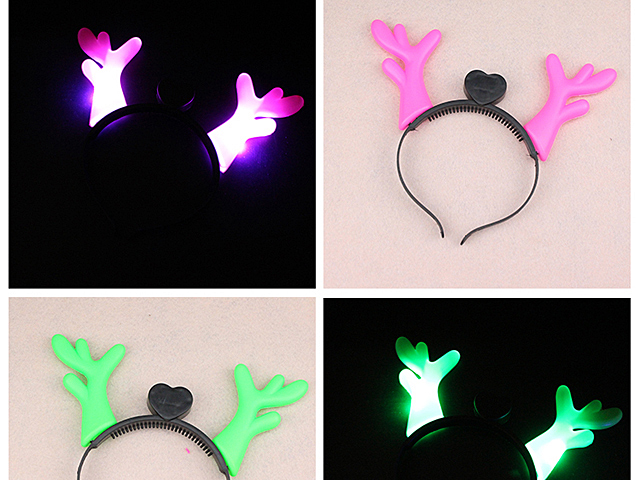 Antlers LED Headband