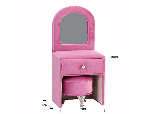 Dressing Table Jewel Box - Lady Pink