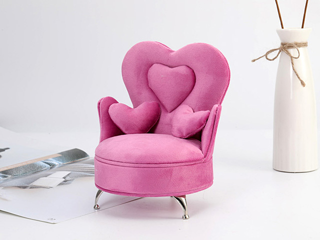 Love Chair Jewel Box - Lady Pink