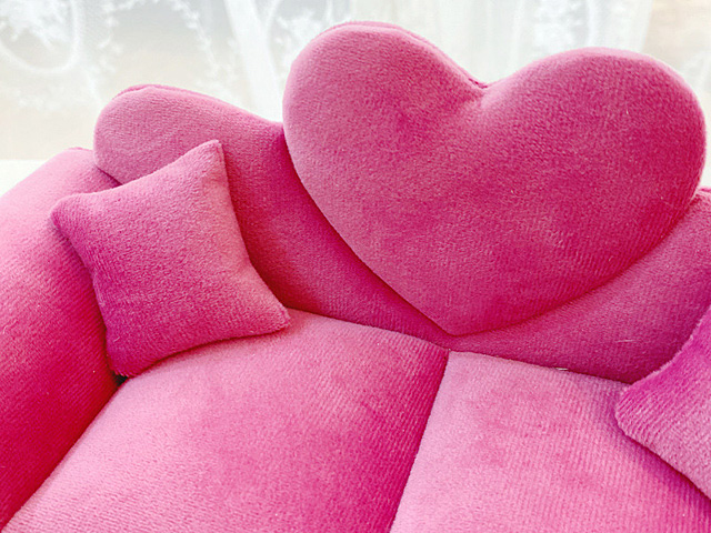 Heart Couch Jewel Box - Lady Pink