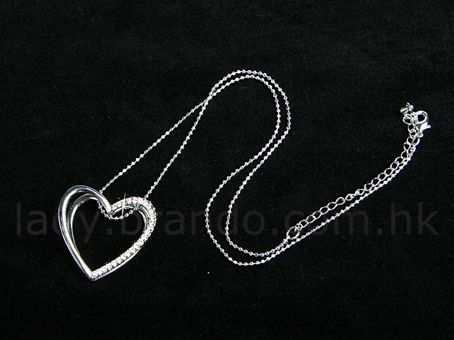 Heart-to-Heart Crystal Necklace