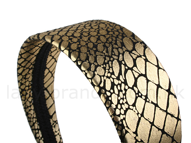 Snake-skin-like Hair Band