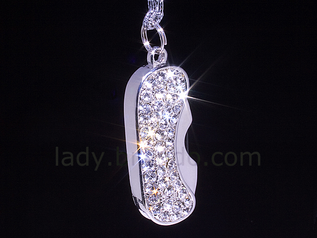 USB Jewel Handbag Necklace Flash Drive