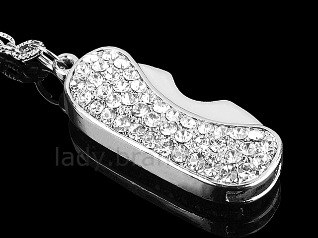 USB Jewel Handbag Necklace Flash Drive