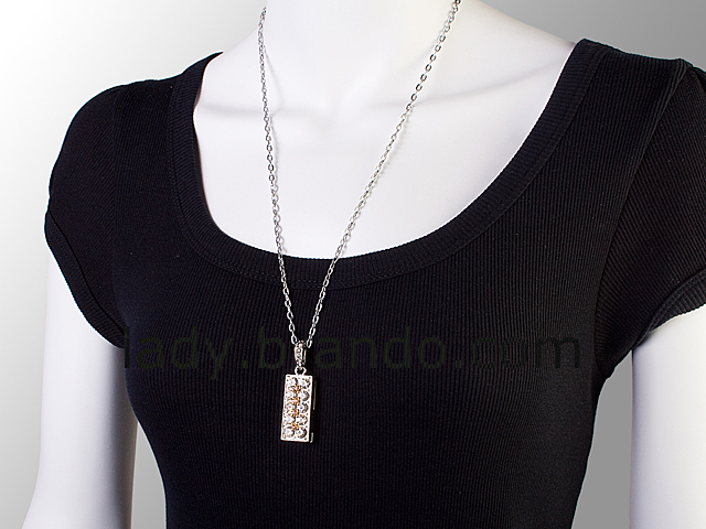 USB Jewel Graceful Pendant Necklace Flash Drive