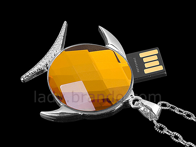 USB Jewel Fish Necklace Flash Drive III