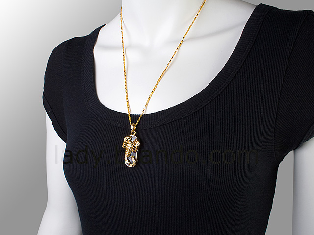 USB Jewel Scorpion Necklace Flash Drive