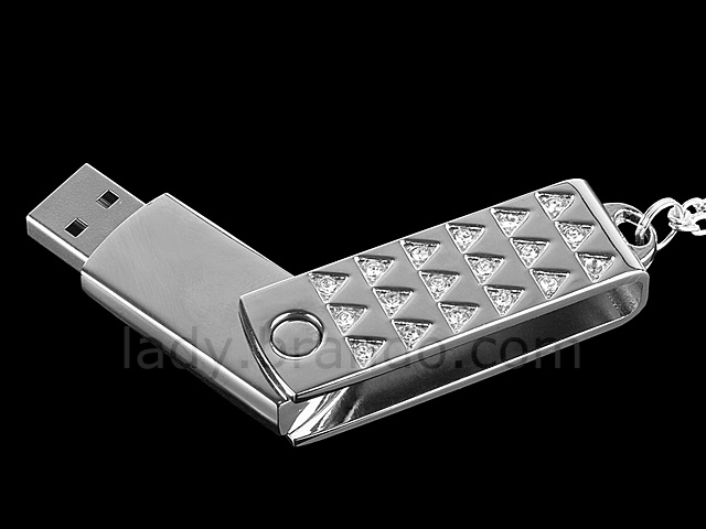 USB Jewel Tasteful Pendant Necklace Flash Drive