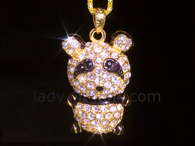 USB Jewel Panda Necklace Flash Drive II