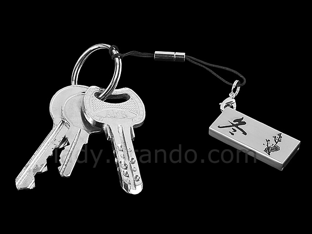 USB Winter Keychain Flash Drive