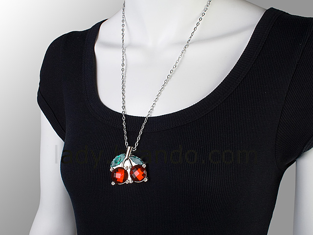 USB Jewel Cherry Necklace Flash Drive II