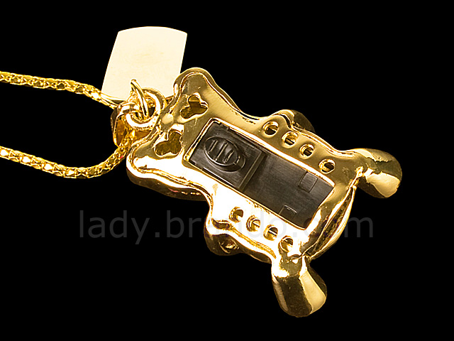 USB Jewel Bear Necklace Flash Drive II
