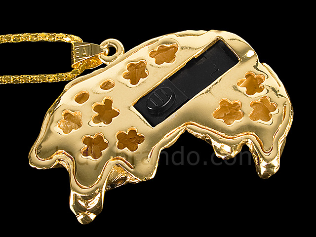 USB Jewel Doggie Necklace Flash Drive