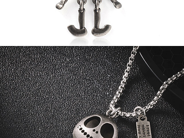 Titanium Steel Alien Necklace