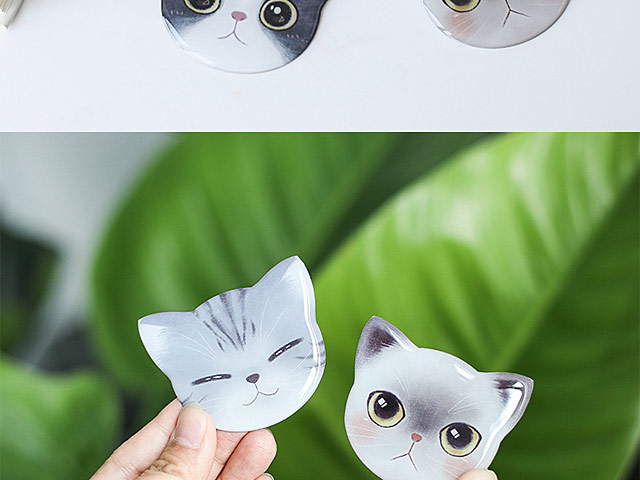 Cute Cat Head Mini Mirror