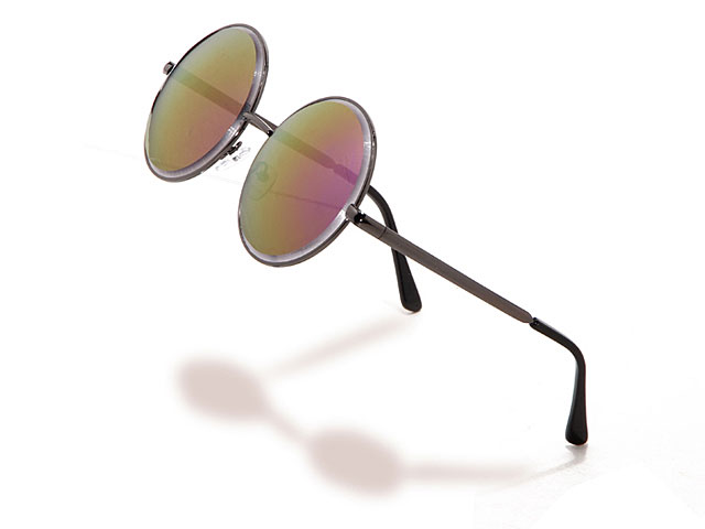 Retro Round Baskets Sunglasses