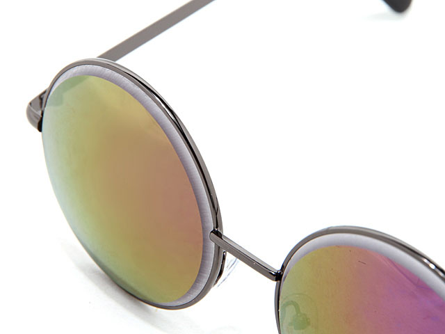 Retro Round Baskets Sunglasses