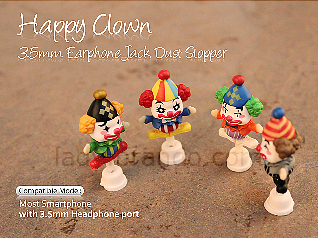 Happy Clown 3.5mm Earphone Jack Dust Stopper