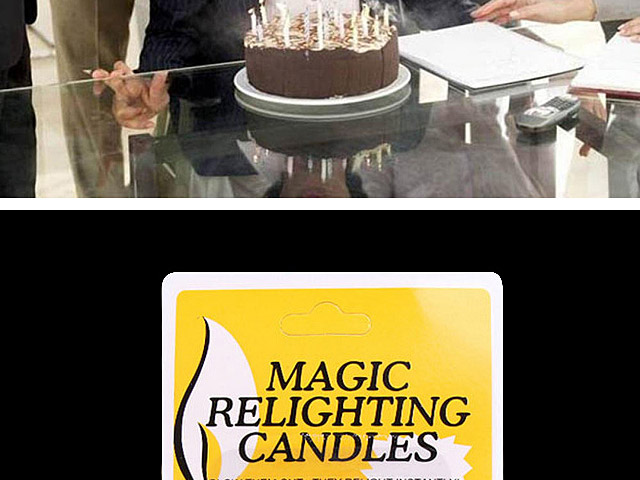 Magic Relighting Candles