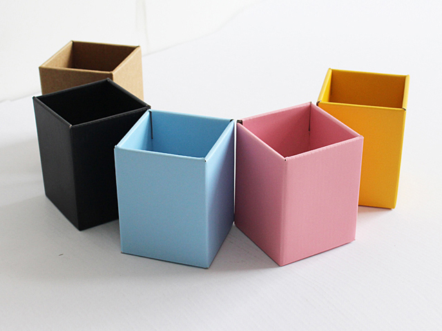 Paper Pencil Holder Box